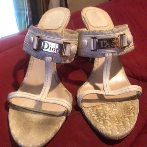 Christian Dior slides